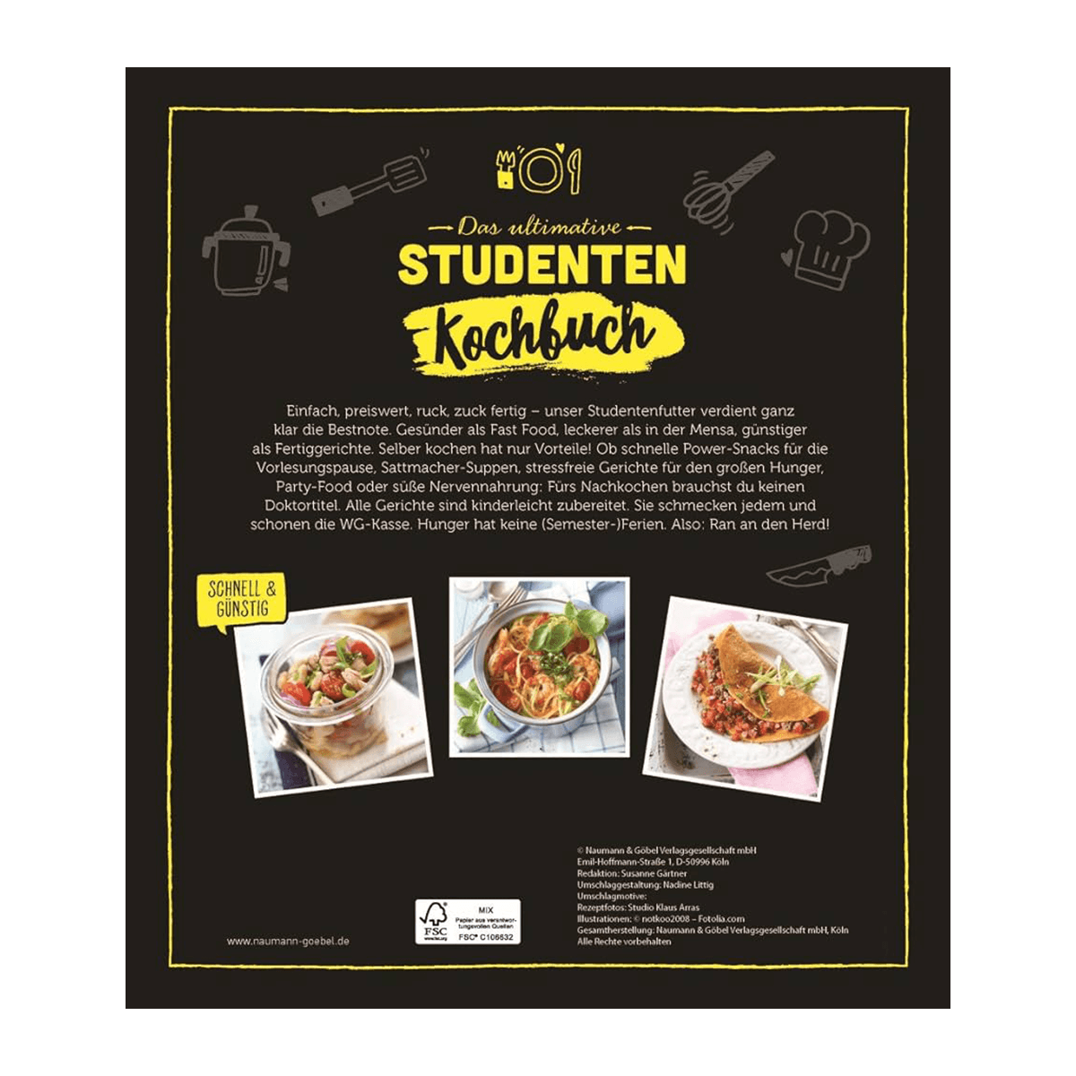 Das ultimative Studenten-Kochbuch