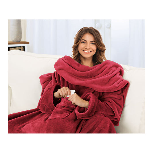 Ärmeldecke, rot