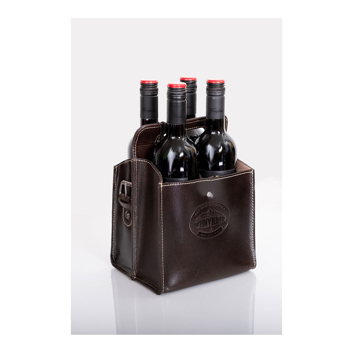 Getränketasche WEINVIERER, Farbe chocolate