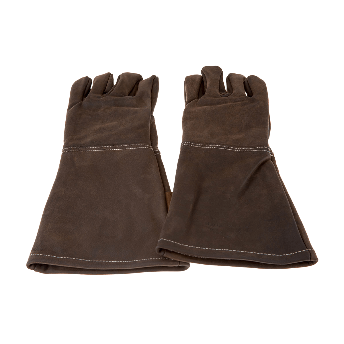 Grillhandschuhe Büffelleder, Farbe coffee
