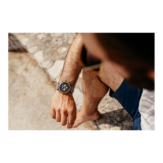 Armbanduhr, Herren, Chronograph Whisky Scotts Highland