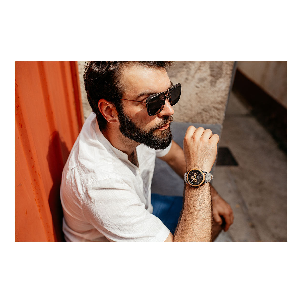 Armbanduhr, Herren, Chronograph Whisky Scotts Highland