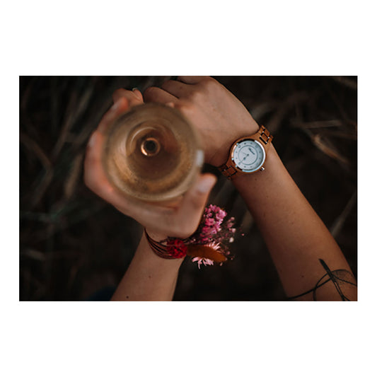 Armbanduhr Damen, Weinprinzessin Blanc