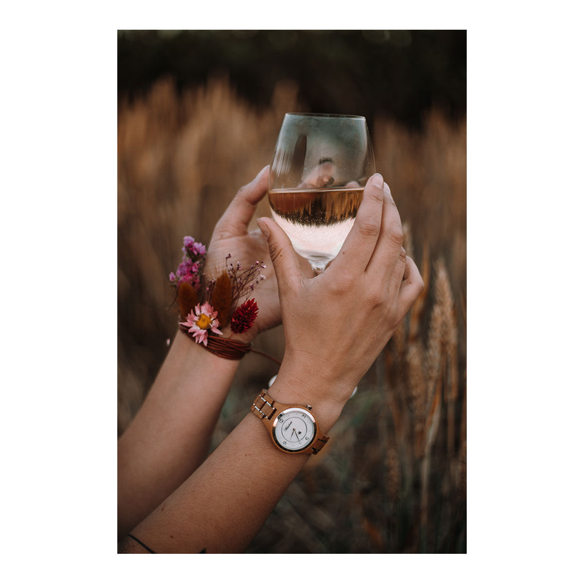 Armbanduhr Damen, Weinprinzessin Blanc