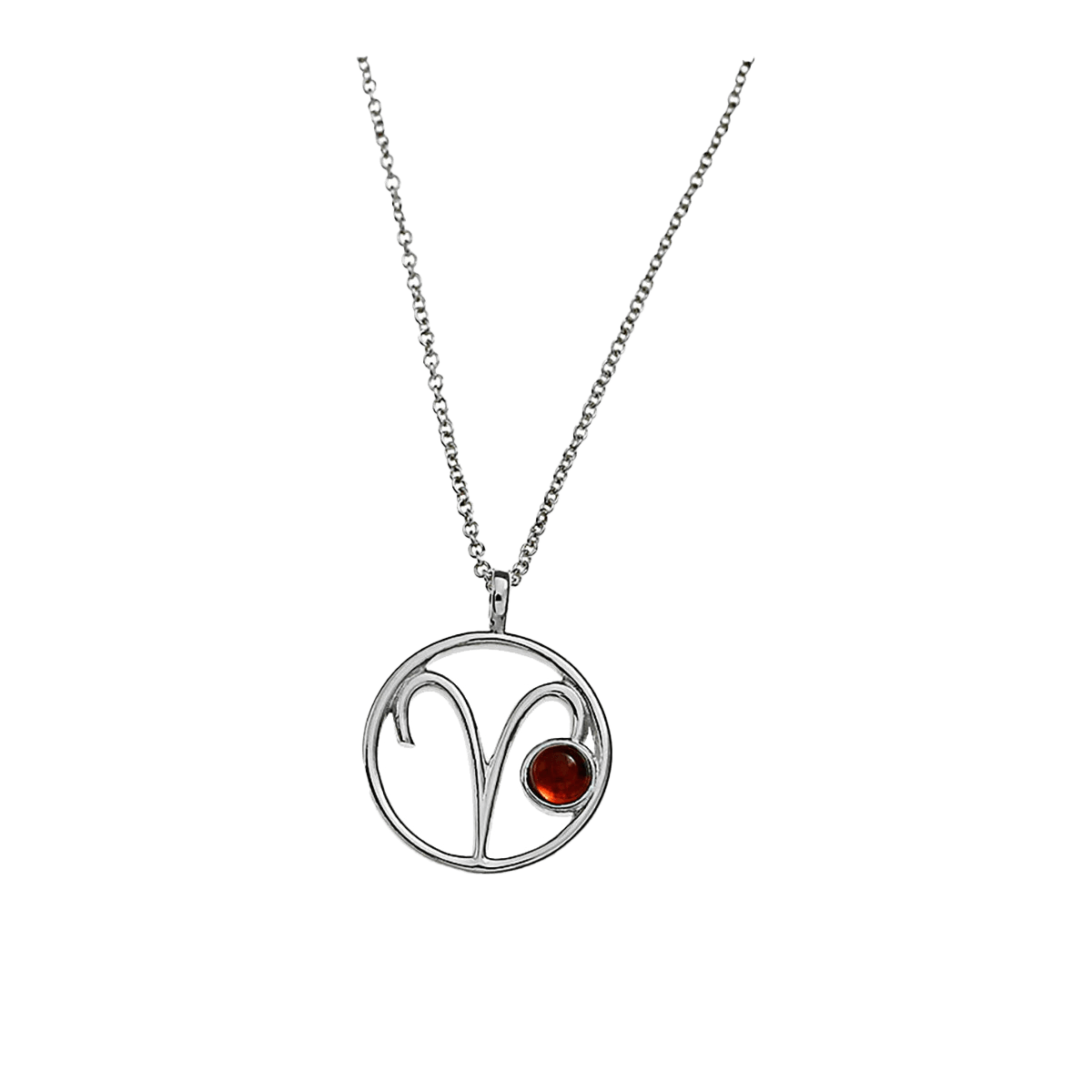 Kettenanhänger Sternzeichen Widder, mit Kette