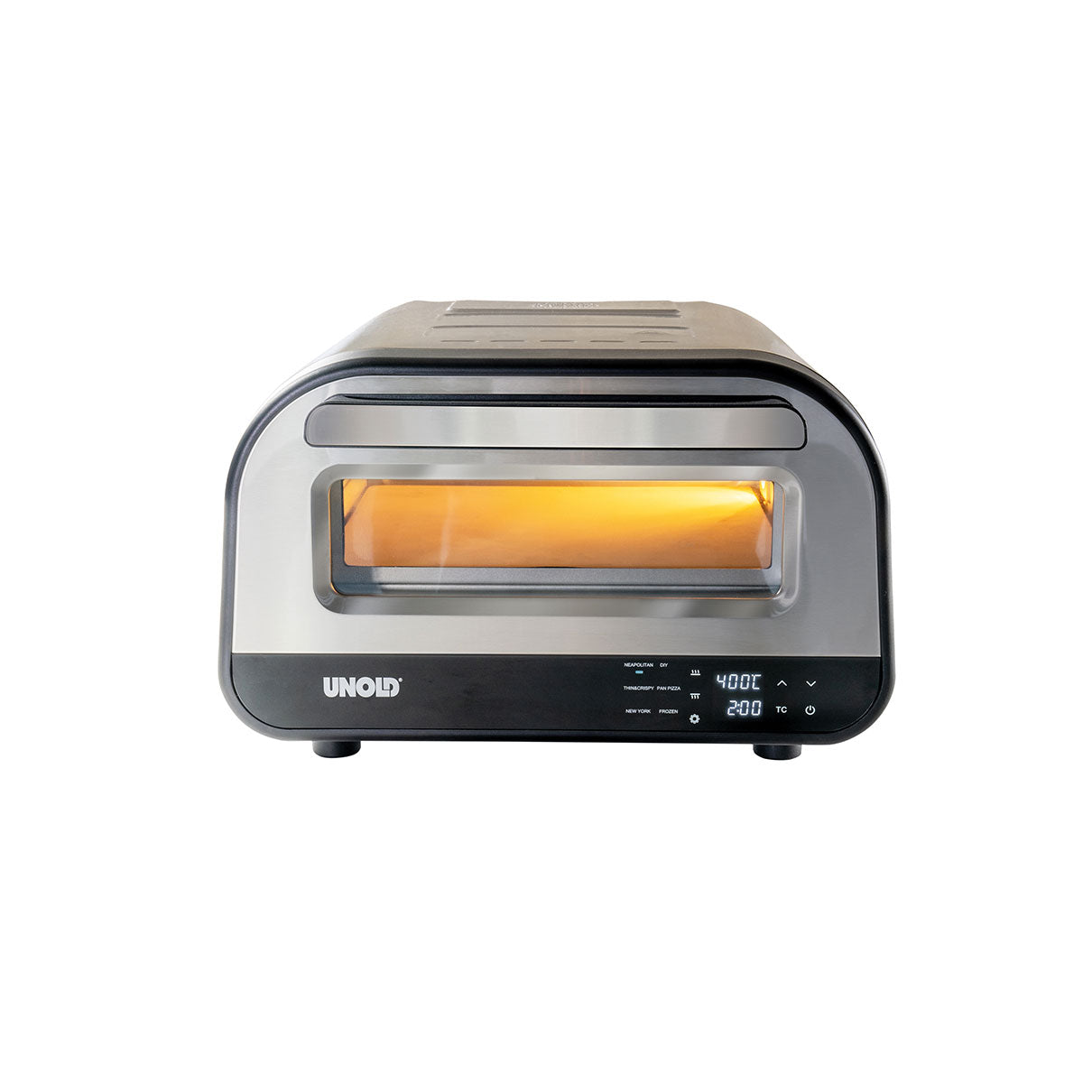 Pizzaofen mit digitalem Touch-Control-Display