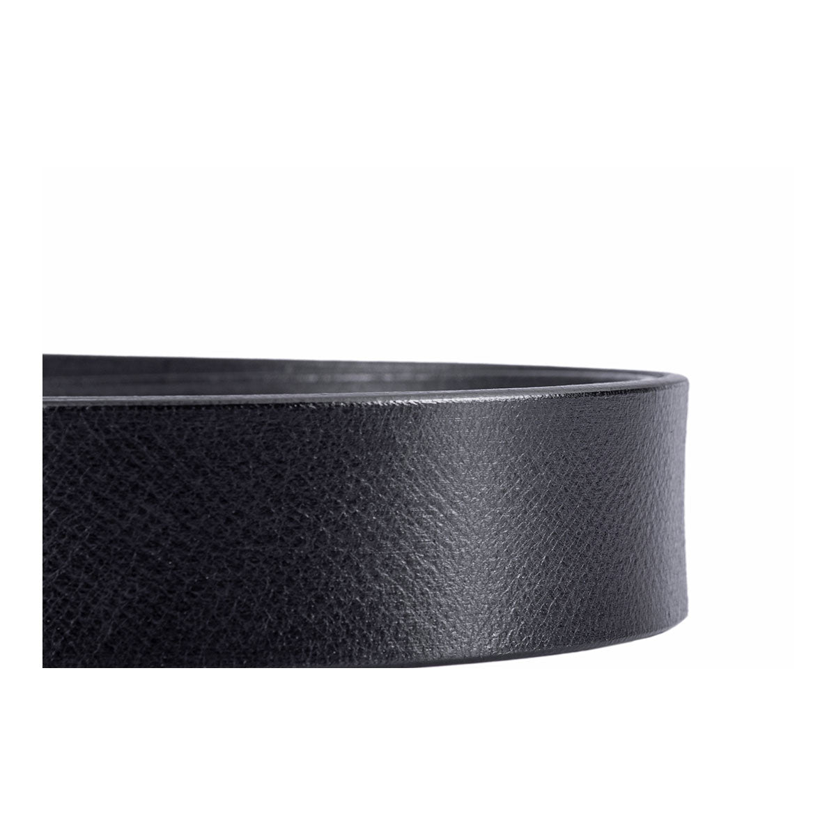 Ledergürtel SCHIEFER, ebenholz, Gr. S-XL