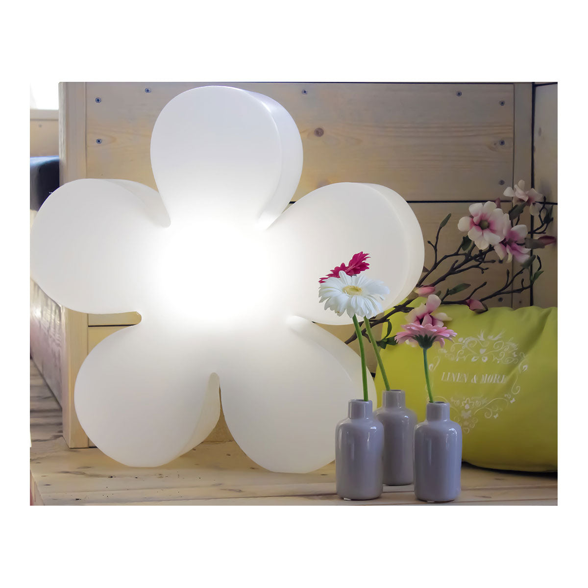 Leuchtende Blume Solar 40 cm