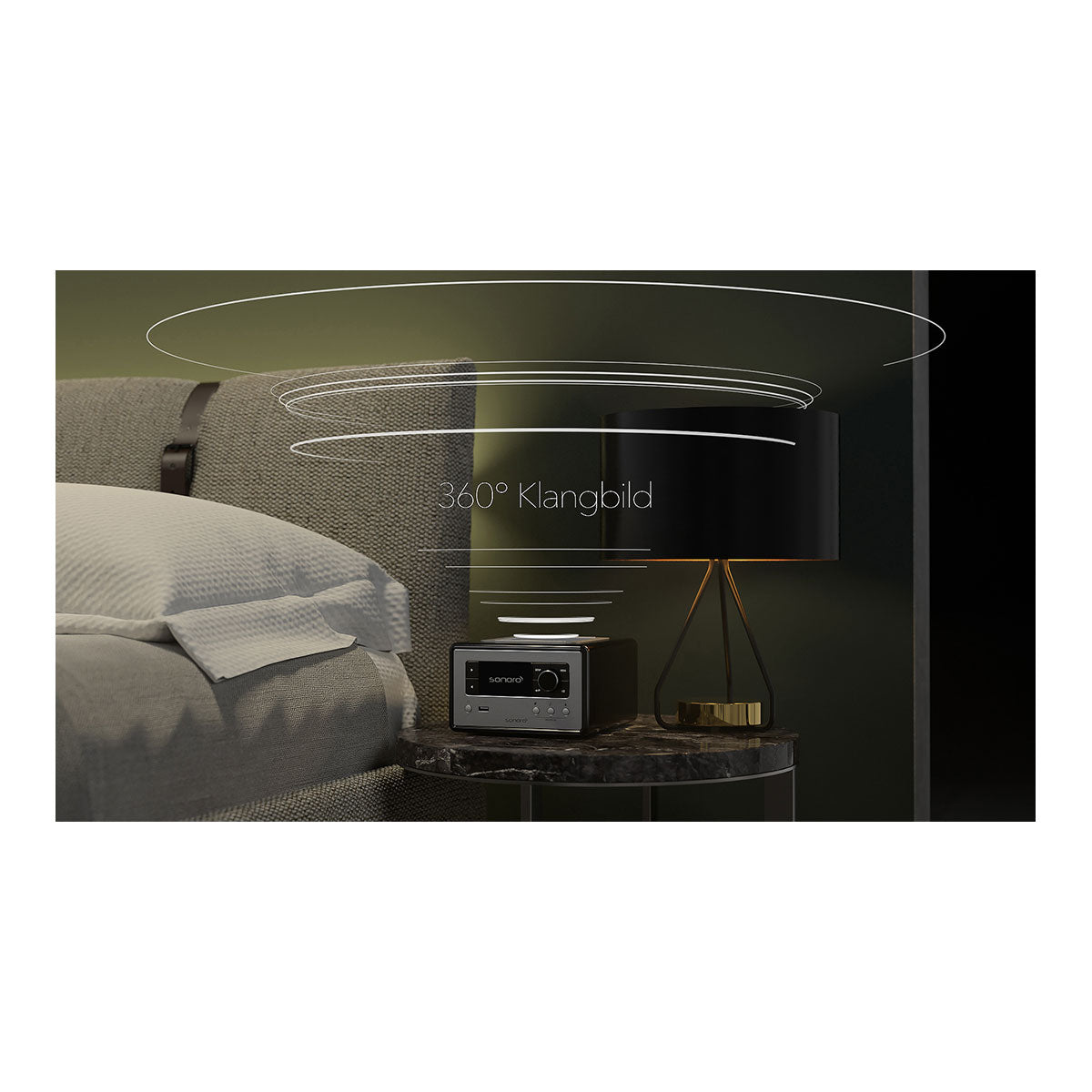 Relax Internetradio schwarz-silber