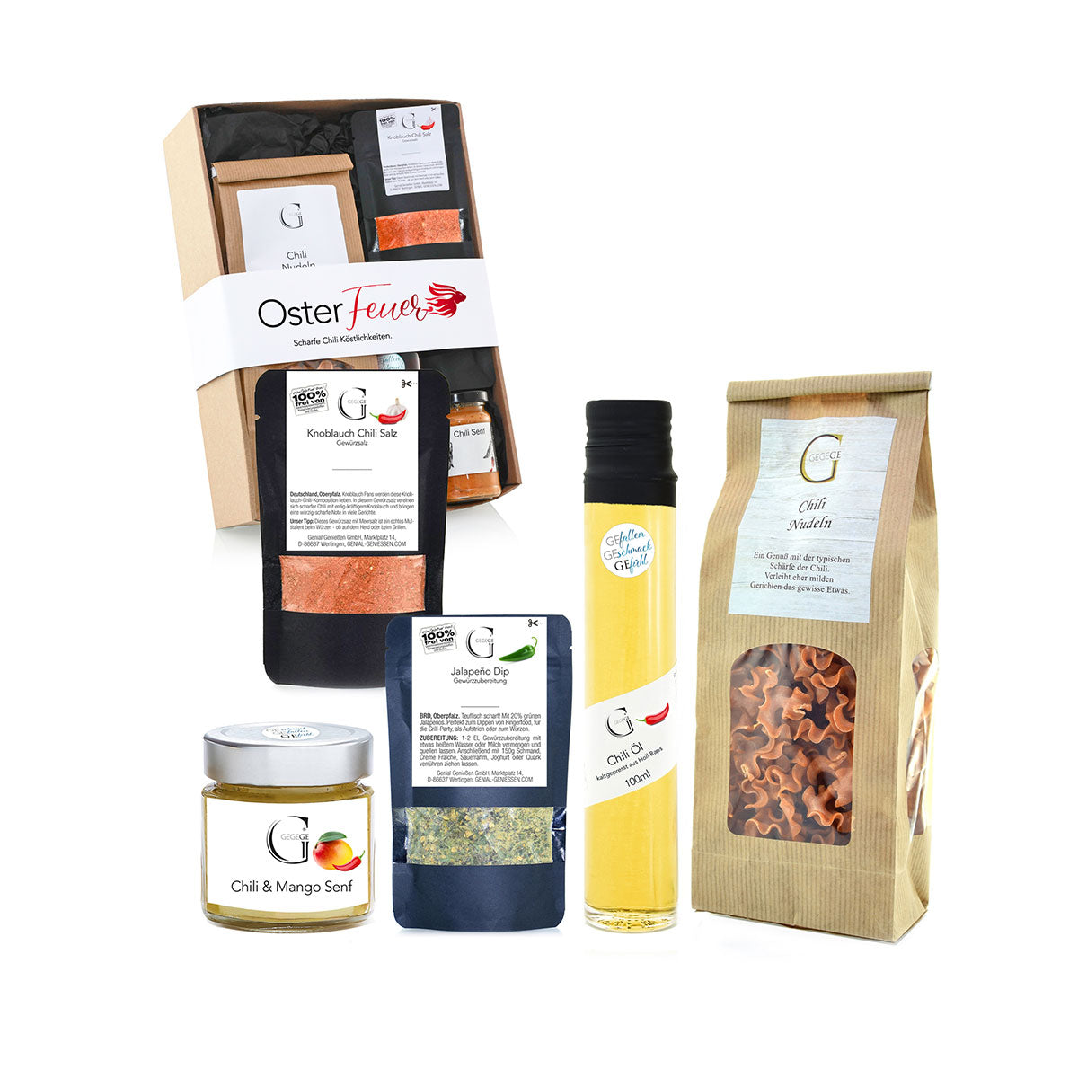 Geschenk-Set Oster-Feuer