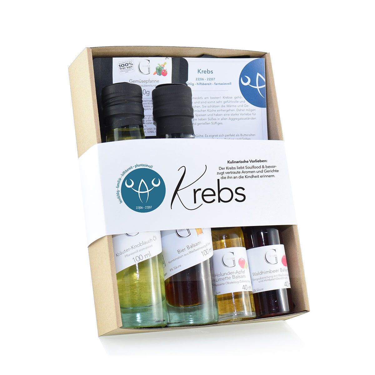 Geschenk-Set Sternzeichen Krebs