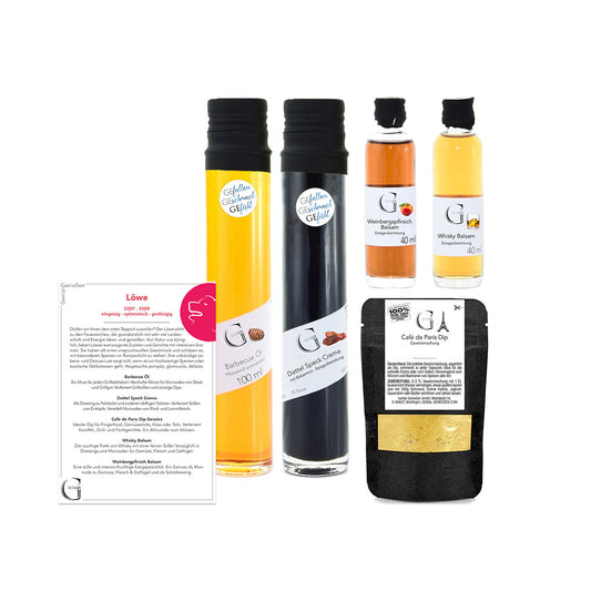 Geschenk-Set Sternzeichen Löwe