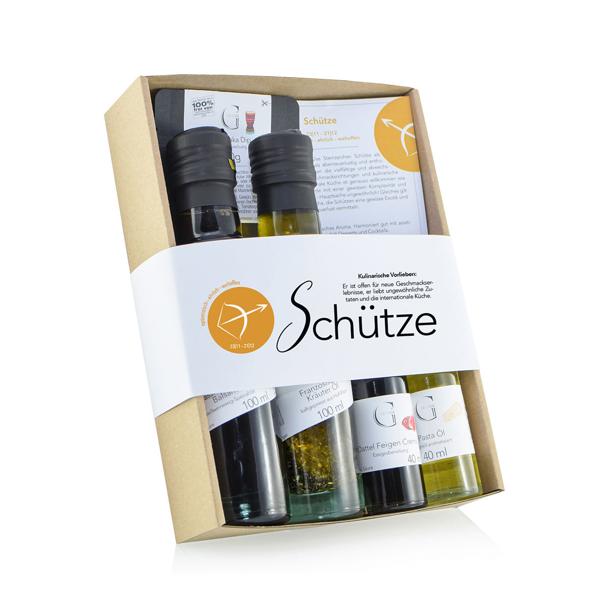 Geschenk-Set Sternzeichen Schütze