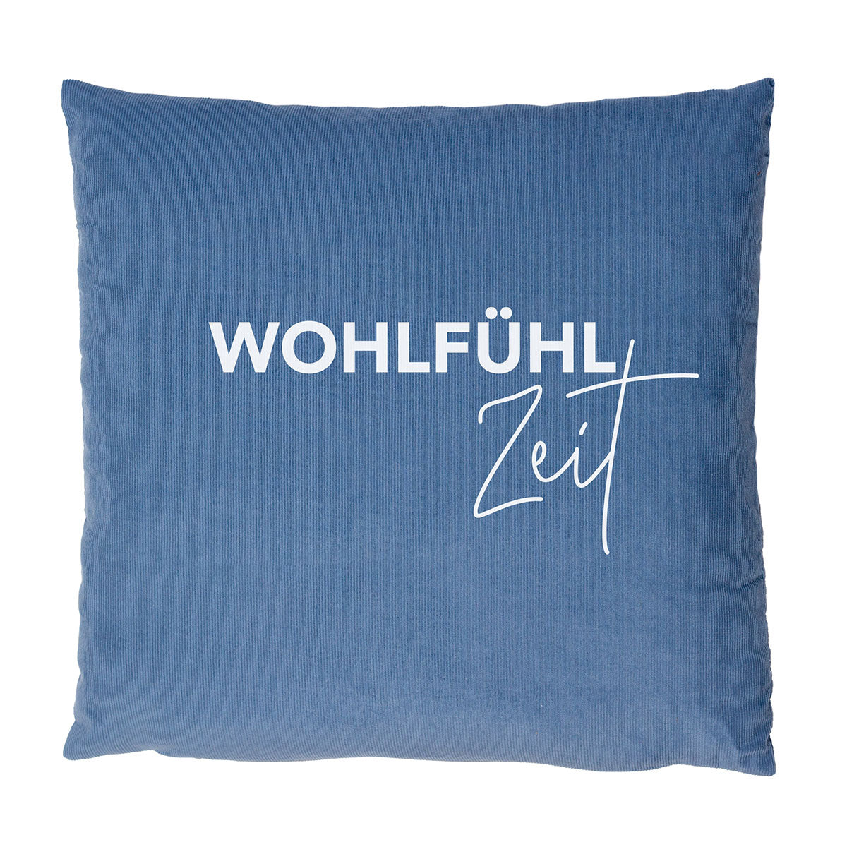 Feincord Zirbenkissen, jeans 30 x 30 cm