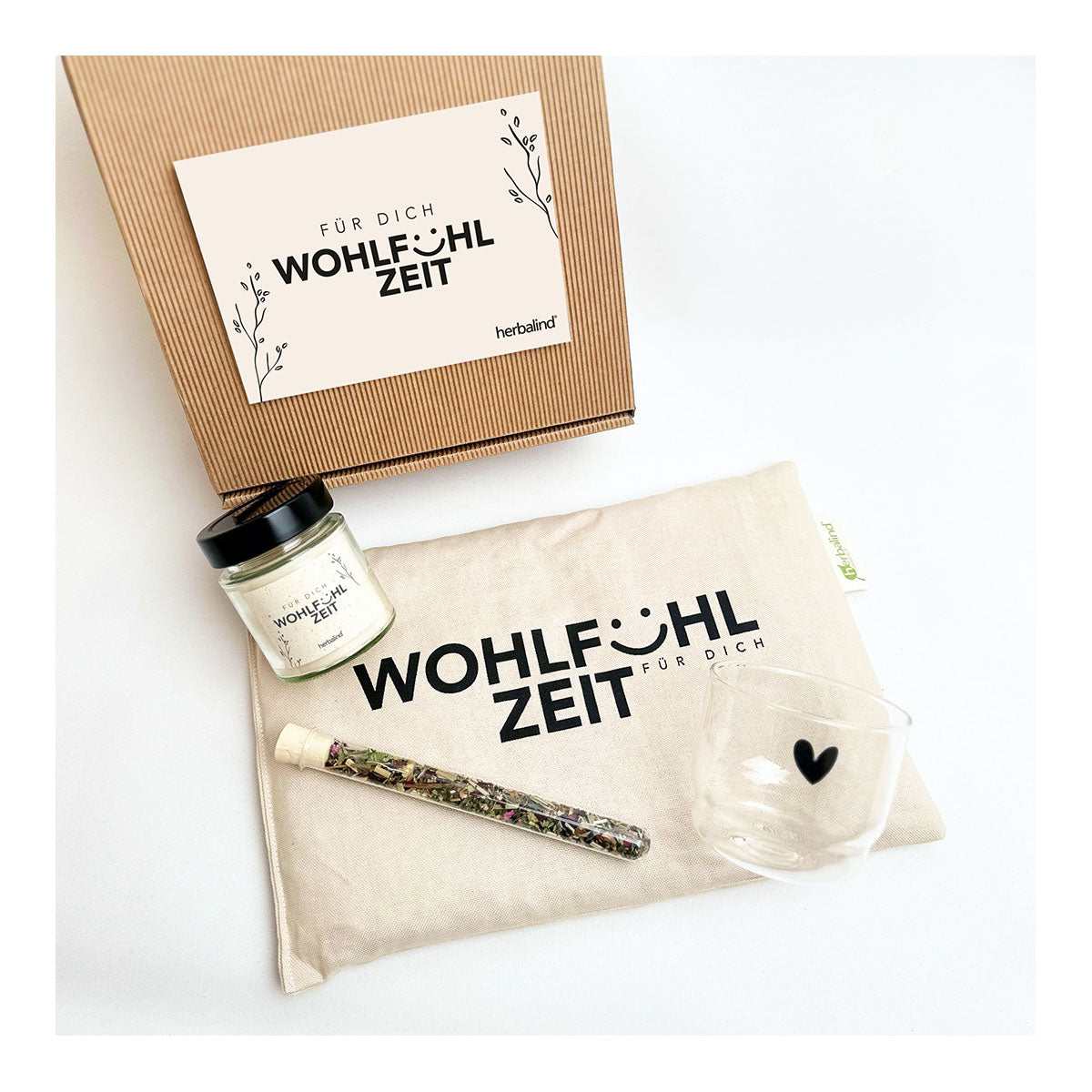 Geschenk-Set – Kleine Wohlfühlzeit mit Kirschkernkissen