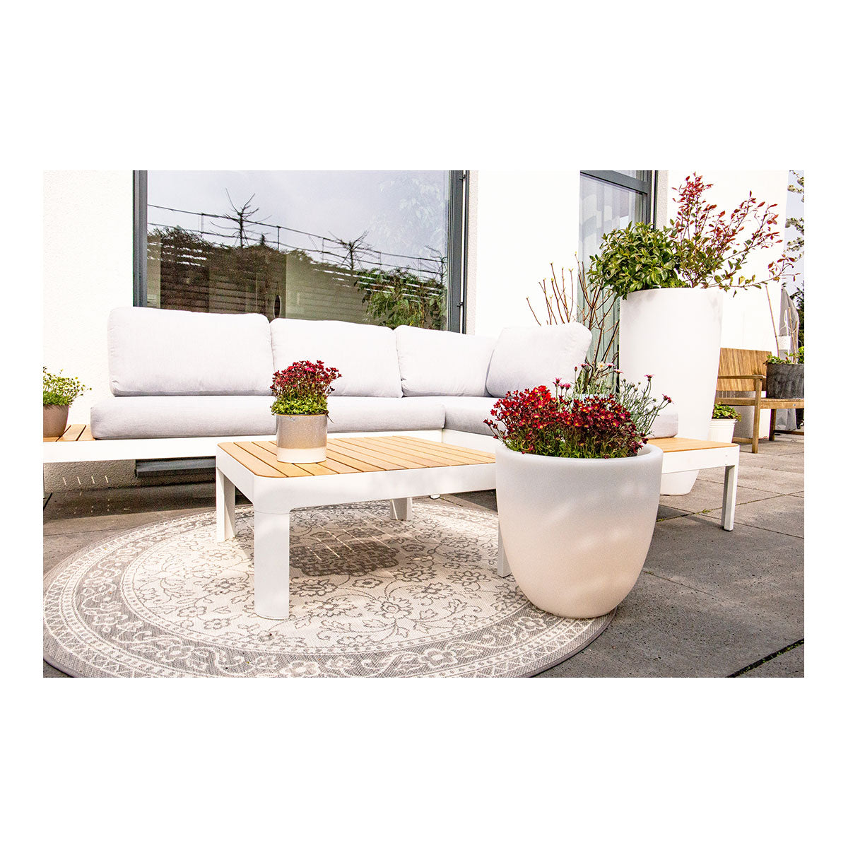 Beleuchteter Blumentopf S