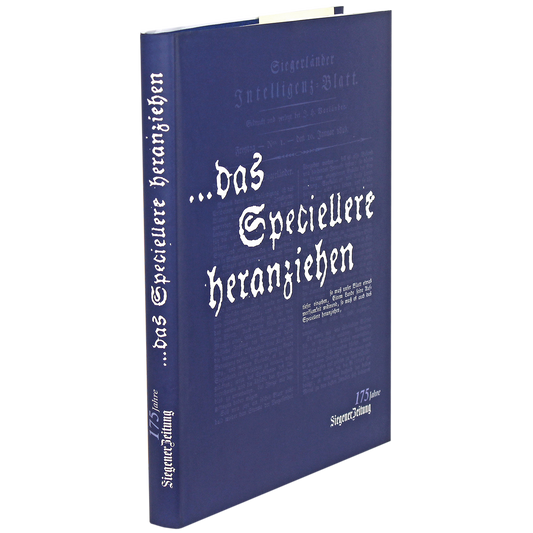 das Speciellere heranziehen