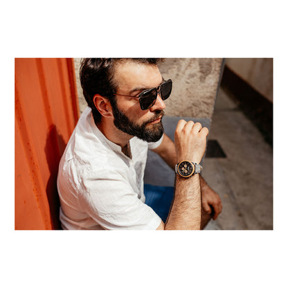 Armbanduhr, Herren, Chronograph Whisky Scotts Highland