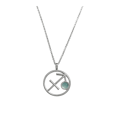 Kettenanhänger Sternzeichen Schütze, mit Kette