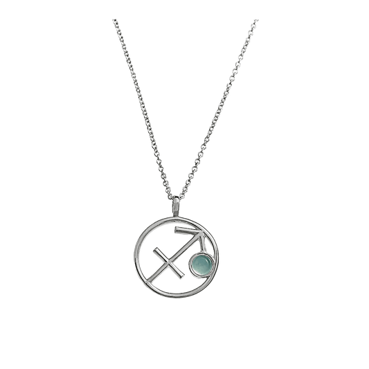 Kettenanhänger Sternzeichen Schütze, mit Kette