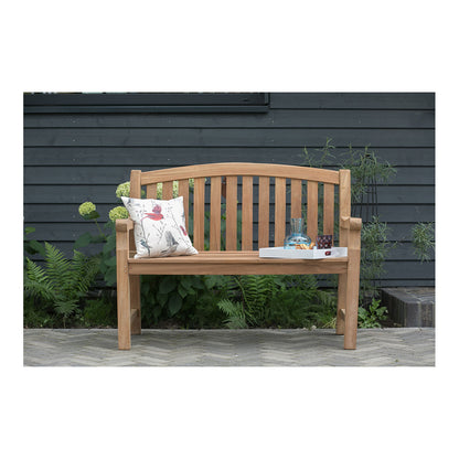 Teak-Gartenbank