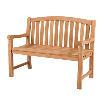 Teak-Gartenbank