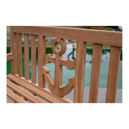 Teak-Gartenbank Anker
