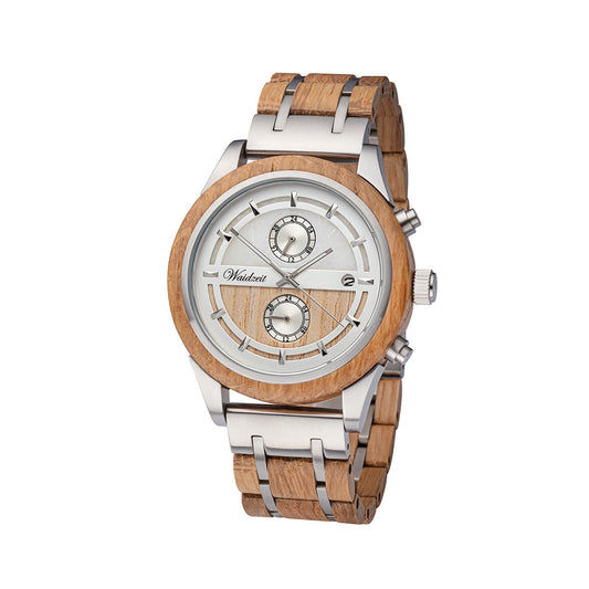 Herren Armbanduhr, Bieruhr mit Marmorziffernblatt