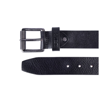 Ledergürtel SCHIEFER, ebenholz, Gr. S-XL