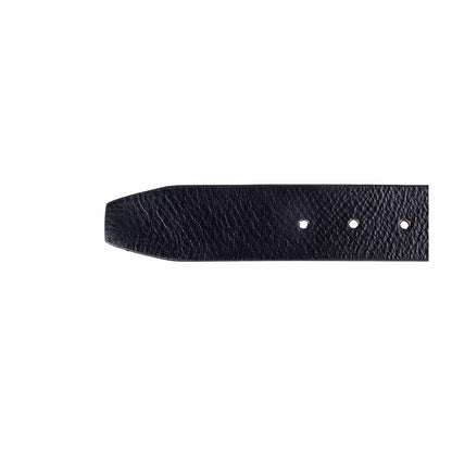Ledergürtel SCHIEFER, ebenholz, Gr. S-XL
