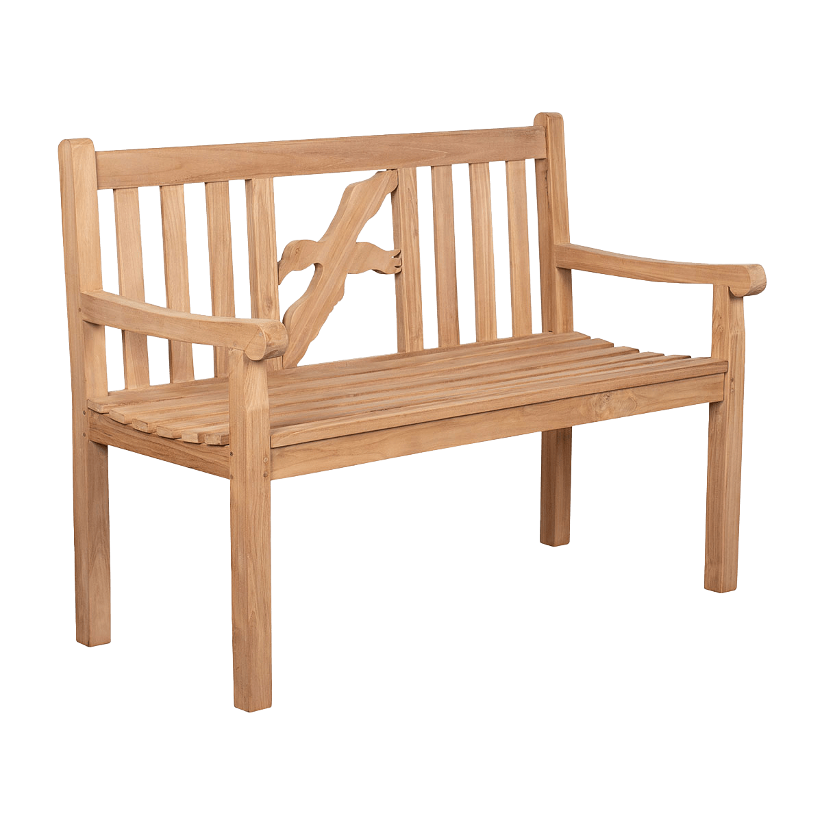 Teak-Gartenbank Möwe