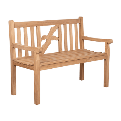 Teak-Gartenbank Möwe