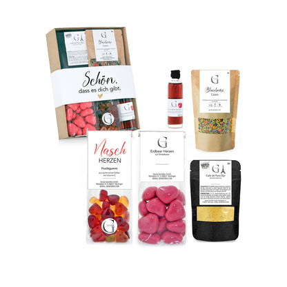 Geschenk-Set Schön, dass es dich gibt