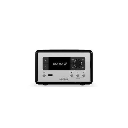 Relax Internetradio schwarz-silber