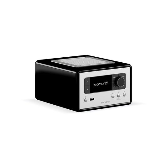 Relax Internetradio schwarz-silber
