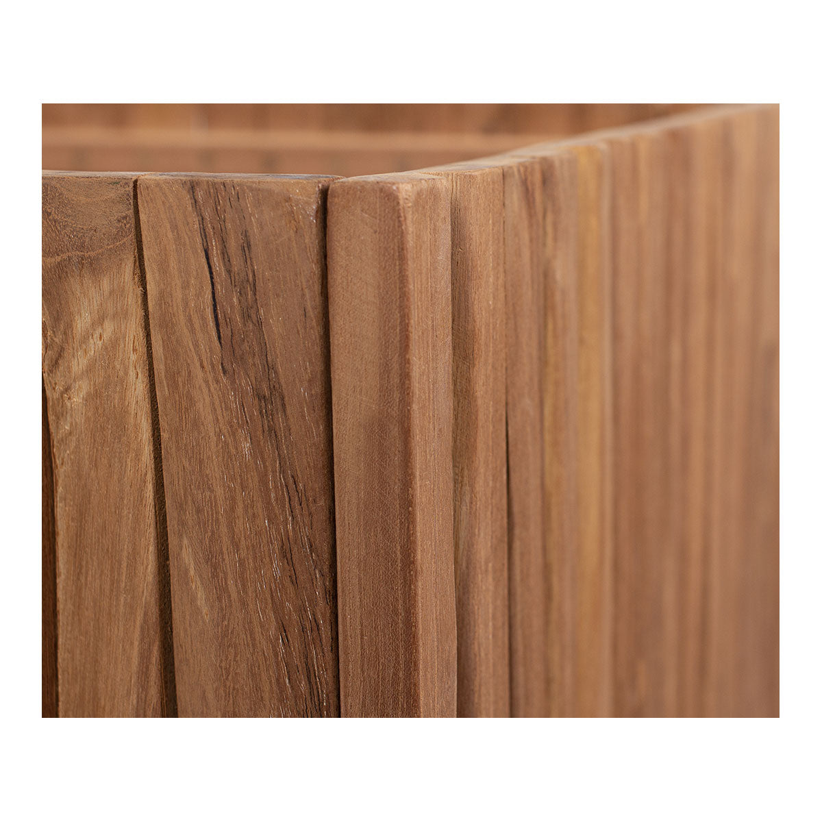 Teak-Box / -Hocker, inkl. Kissenauflage