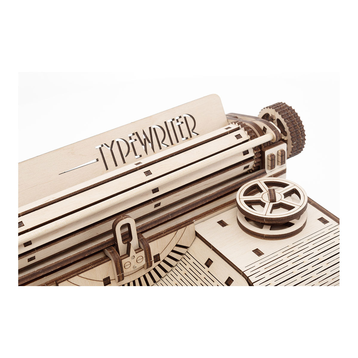 3D-Holzpuzzle Schreibmaschine