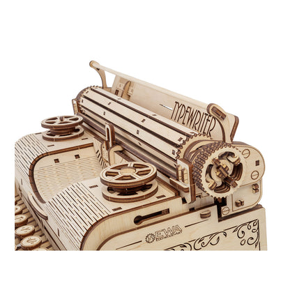3D-Holzpuzzle Schreibmaschine
