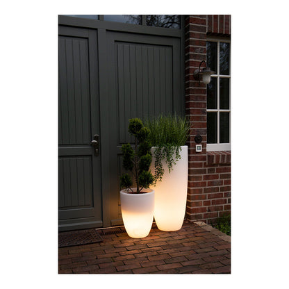 Beleuchteter Blumentopf XL