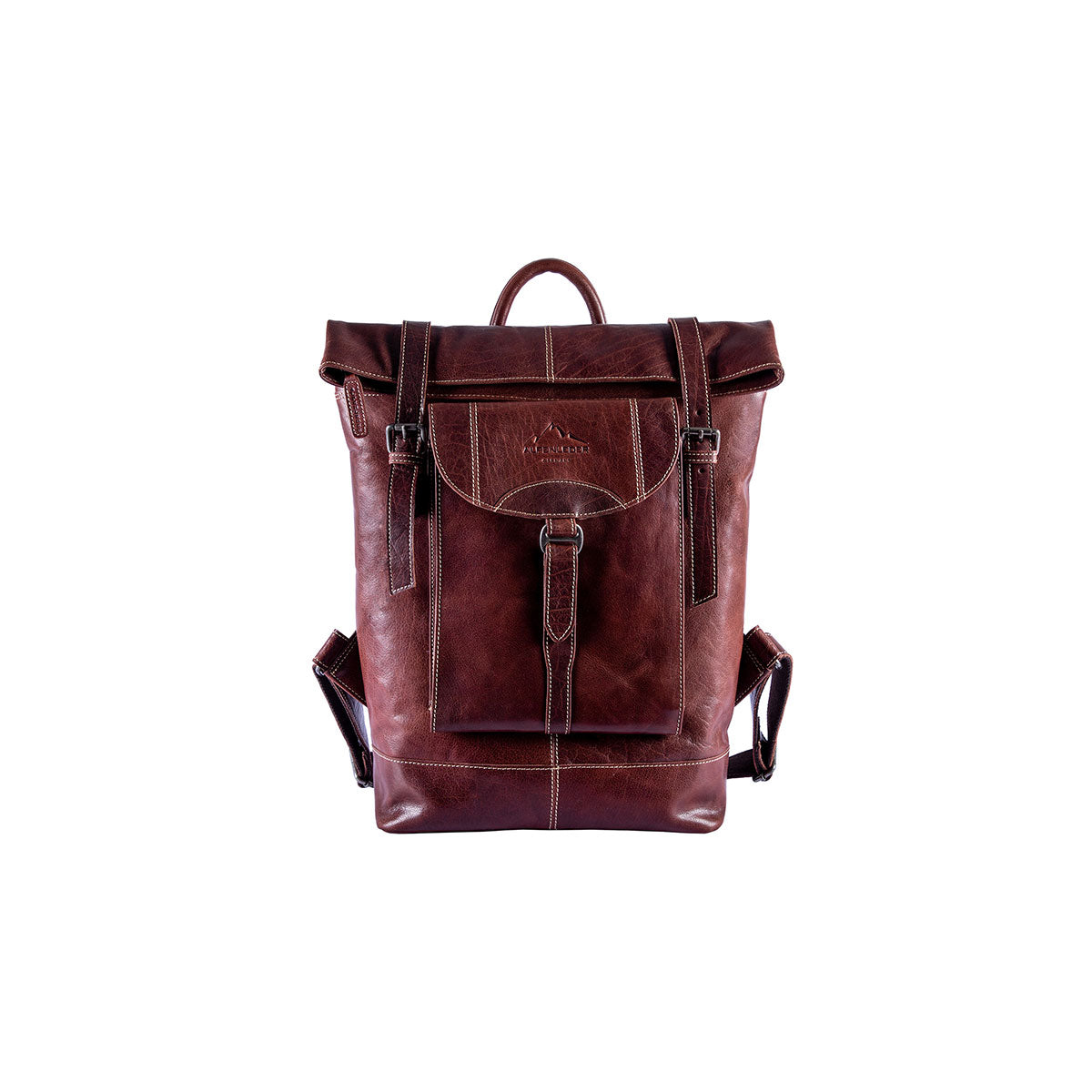 Kurierrucksack MOUNTAINSIDE, aus Büffelleder