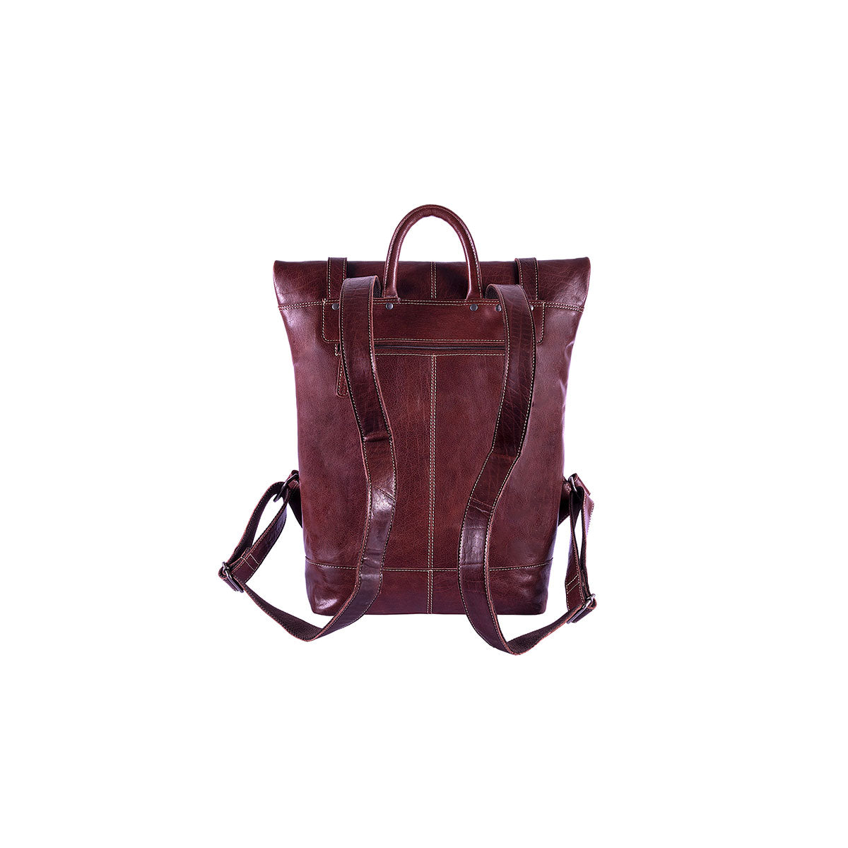 Kurierrucksack MOUNTAINSIDE, aus Büffelleder