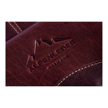 Kurierrucksack MOUNTAINSIDE, aus Büffelleder