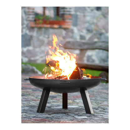 Feuerschale Connecticut rund mit Griffen – Ø 60 cm
