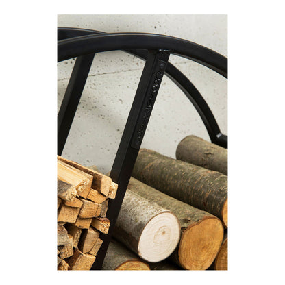 Kaminholzregal Kalifornien rund ‒ 80 cm