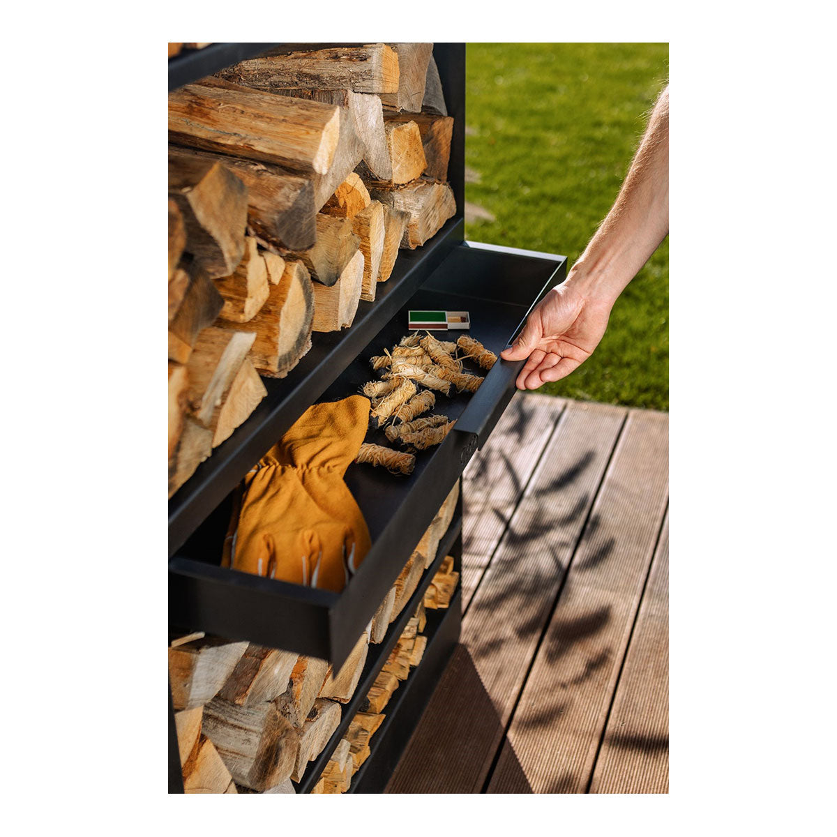 Kaminholzregal Oregon ‒ 120 cm