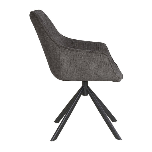 Sessel San Carlo dunkelgrau