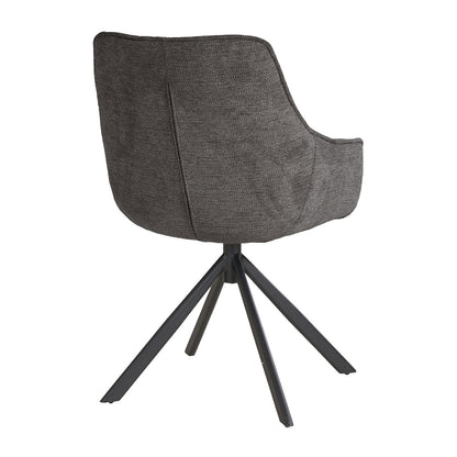 Sessel San Carlo dunkelgrau