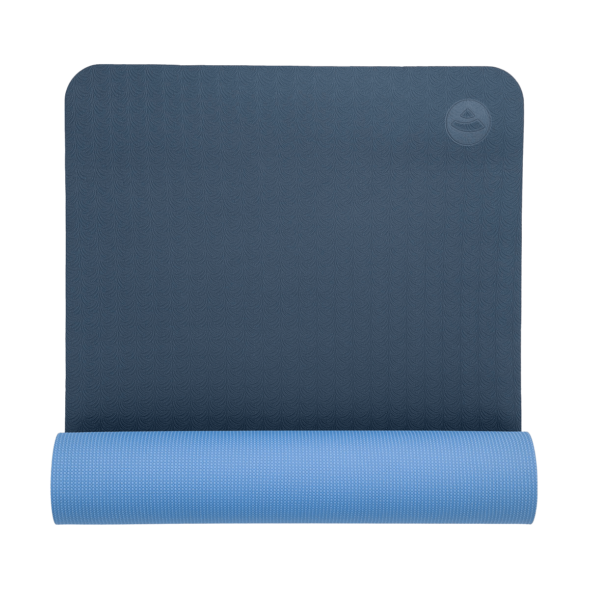 Yogamatte LOTUS PRO blau / hellblau