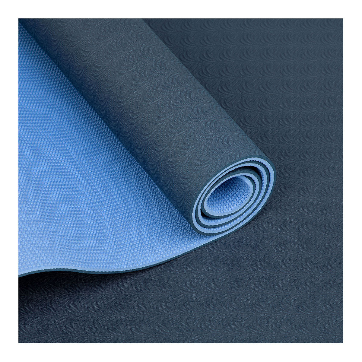 Yogamatte LOTUS PRO blau / hellblau