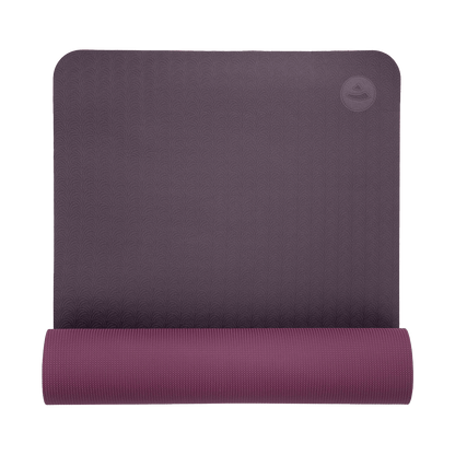 Yogamatte LOTUS PRO aubergine / hell aubergine